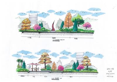 彩平圖|空間|景觀設(shè)計(jì)|丹丹心靈靈 